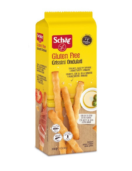 SCHAR GRISSINI ONDULATI SENZA GLUTINE 150G - Clubfarma