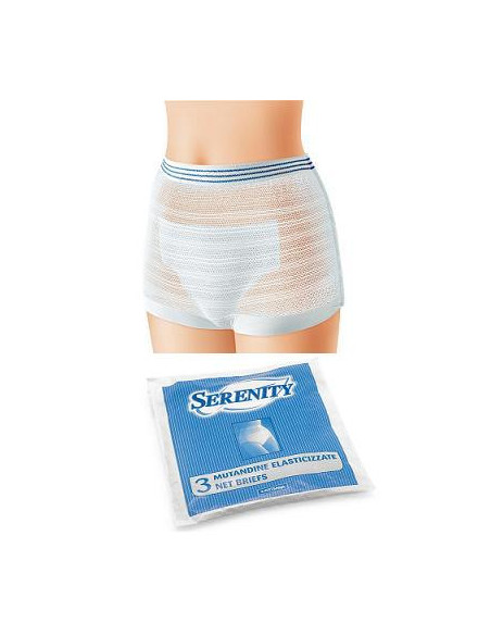 SERENITY MUTANDINA RETE XXL 3P