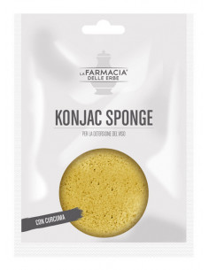 FDE KONJAC SPONGE CURCUMA VISO 1 PEZZO - Clubfarma