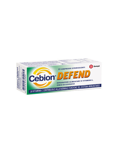 Cebion Defend per sistema immunitario 12 compresse effervescenti