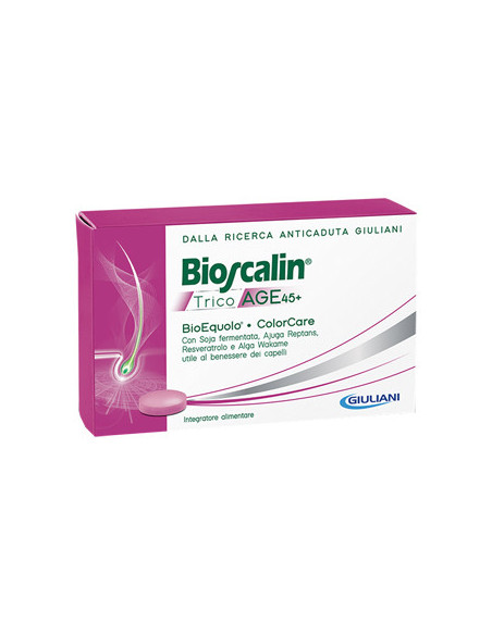 BIOSCALIN TRICOAGE 45+ INTEGRATORE ANTICADUTA 30 COMPRESSE