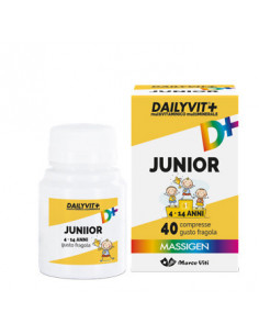 DAILYVIT+ JUNIOR MULTIVITAMINICO 40COMPRESSE MASTICABILI - Clubfarma