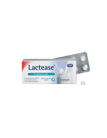 LACTEASE 4500 FCC MENTA 30CPR