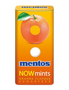 MENTOS NOWMINTS ORANGE 18G