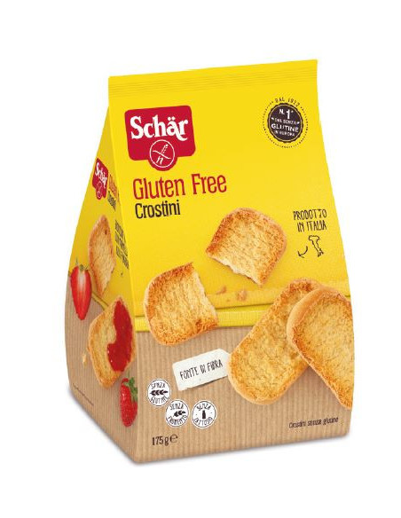 SCHAR CROSTINI SENZA GLUTINE 175G - Clubfarma