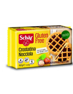 SCHAR CROSTATINA NOCCIOLA 4MONOPORZIONIX38G SENZA GLUTINE - Clubfarma