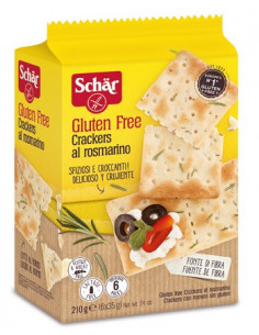 SCHAR CRACKERS ROSMARINO SENZA GLUTINE 210G - Clubfarma