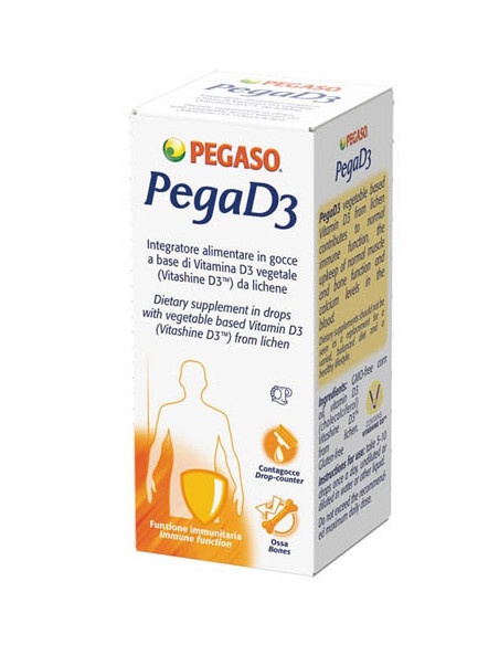 PEGASO PEGAD3 GOCCE FUNZIONE IMMUNITARIA 20ML - Clubfarma