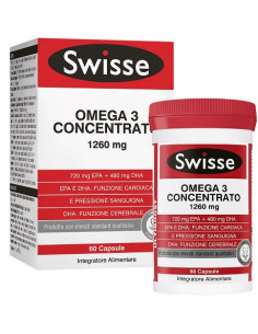 SWISSE OMEGA 3 CONC 60CPS