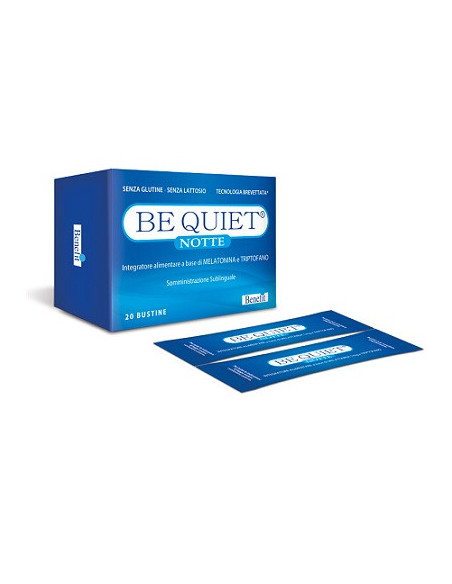 BE QUIET NOTTE 1MG 20BUST 1,3G