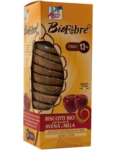 BISCOTTI AVENA MELA BIO BIOFIB