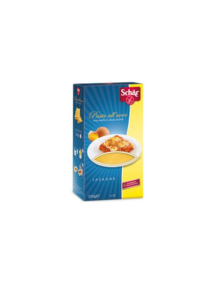 SCHAR LASAGNE UOVO PASTA SENZA GLUTINE 250G - Clubfarma