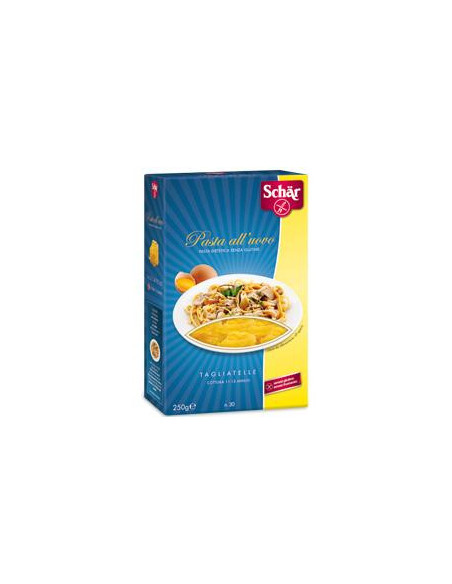 SCHAR TAGLIATELLE UOVO PASTA SENZA GLUTINE 250G - Clubfarma