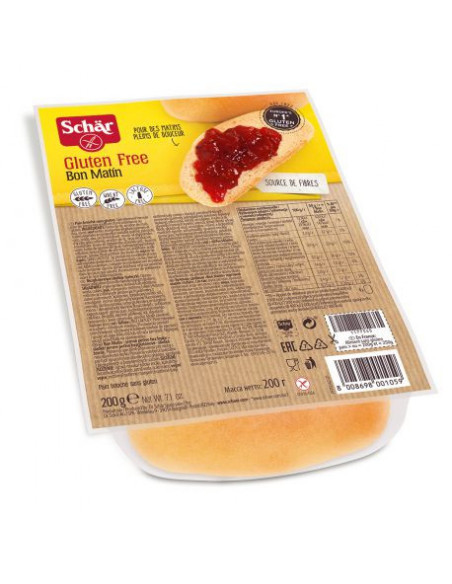 SCHAR BON MATIN PANE DOLCE 200G SENZA GLUTINE - Clubfarma