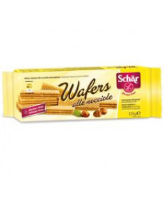 SCHAR WAFERS ALLE NOCCIOLE SENZA GLUTINE 125G - Clubfarma