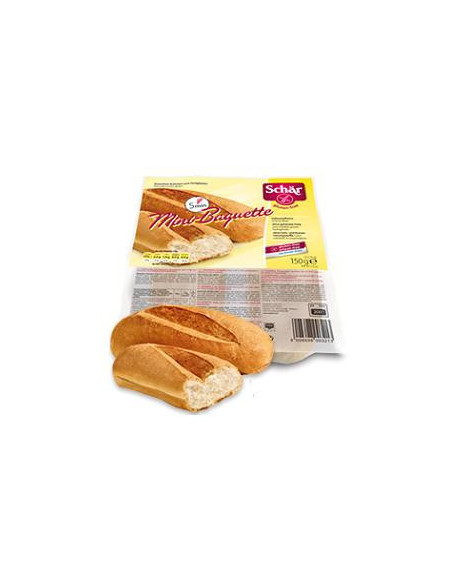 SCHAR DUO MINI-BAGUETTE PANE SENZA GLUTINE 150G - Clubfarma