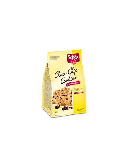 SCHAR CHOCO CHIP COOKIES BISCOTTI CON GOCCE DI CIOCCOLATO 200G SENZA GLUTINE - Clubfarma