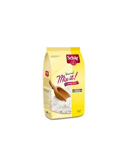 SCHAR MIX IT FARINA UNIVERSALE MIX FARINE SENZA GLUTINE 1KG - Clubfarma