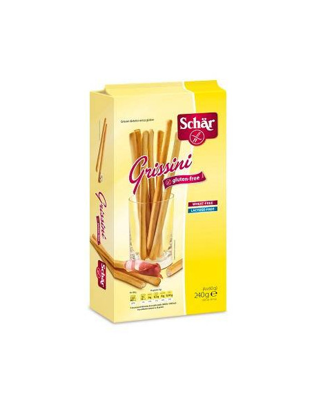 SCHAR GRISSINI SENZA GLUTINE 240G - Clubfarma