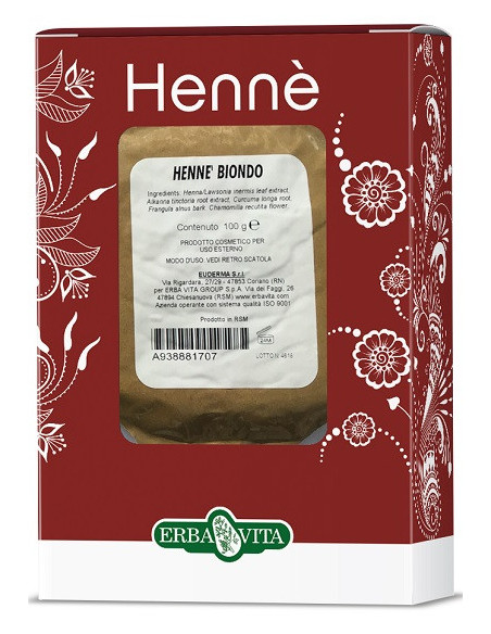 HENNE COLOR CAP BIONDO 100G