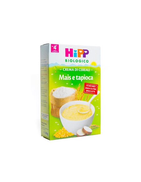 HIPP BIO CREMA MAIS E TAPIOCA 200G