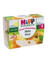 HIPP BIO FRUTTA GRATTUGGIATA MELA PERA 4VASETTIX100G - Clubfarma