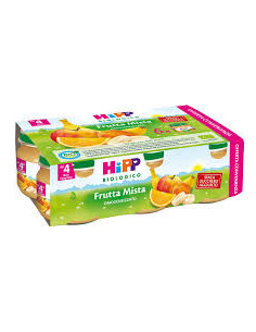 HIPP BIO OMOGENEIZZATO FRUTTA MISTA 6VASETTIX80G - Clubfarma