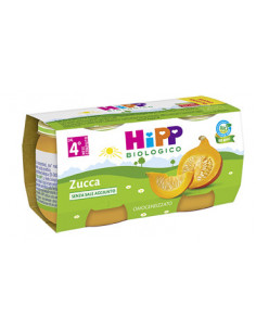 HIPP BIO OMOGENEIZZATO ZUCCA 2VASETTIX80G - Clubfarma