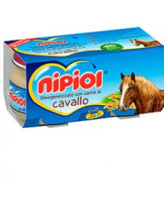 NIPIOL OMOGENEIZZATO CAVALLO 80GX2VASETTI - Clubfarma