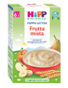 HIPP BIO PAP LATTEA FRUTTA MISTA 250G - Clubfarma