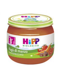 HIPP BIO SUGO RAGU MANZO 2VASETTIX80G - Clubfarma