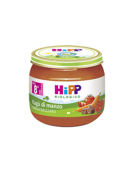 HIPP BIO SUGO RAGU MANZO 2VASETTIX80G - Clubfarma