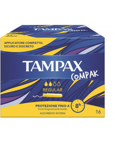 TAMPAX COMPAK*REGULAR 16P