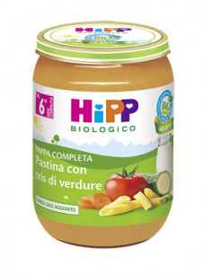 HIPP BIO PASTINA TRIS VERDURE 190G - Clubfarma