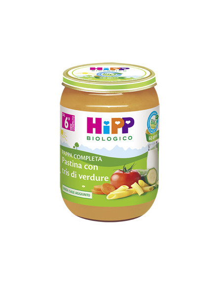 HIPP BIO PASTINA TRIS VERDURE 190G - Clubfarma