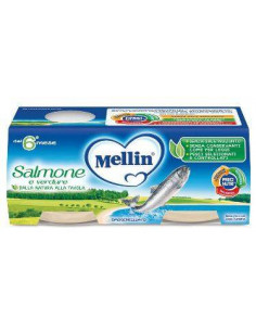 MELLIN OMOG SALMONE 2X80G