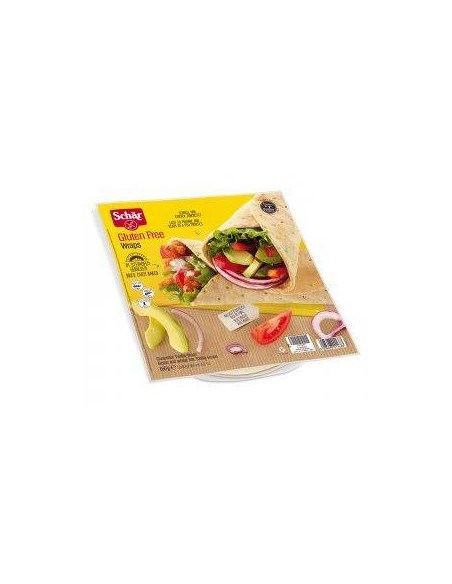 SCHAR WRAPS PIADINA ARROTOLATA SENZA GLUTINE  240G - Clubfarma