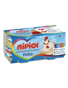 NIPIOL OMOGENEIZZATO POLLO 120GX2VASETTI - Clubfarma