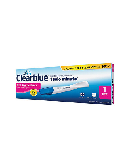 CLEARBLUE TEST DI GRAVIDANZA 1 TEST - Clubfarma