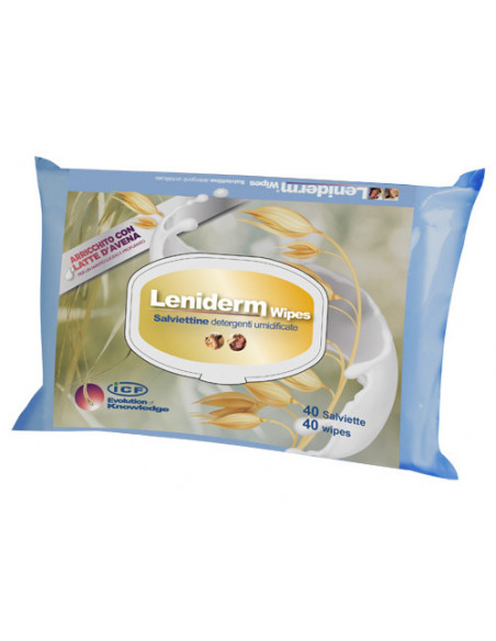 LENIDERM WIPES POCKET 40STRAPP