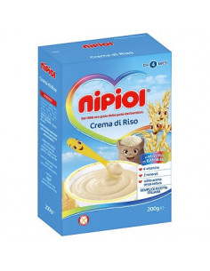 NIPIOL CEREALI CREMA RISO 200G - Clubfarma