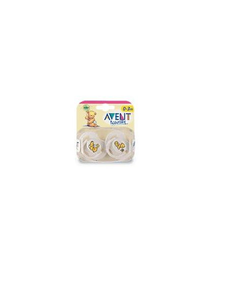 AVENT SUCCH SIL TEDDY 0 3MESI