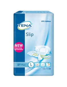 TENA SLIP PLUS PANN L 10PZ