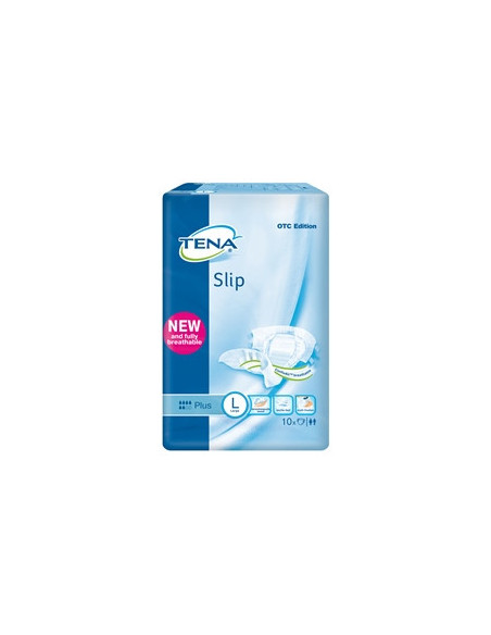 TENA SLIP PLUS PANN L 10PZ