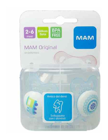 MAM ORIG 2-6M SIL SINGOLO