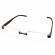 T VEDO RIMLESS MARRONE piu 3,00