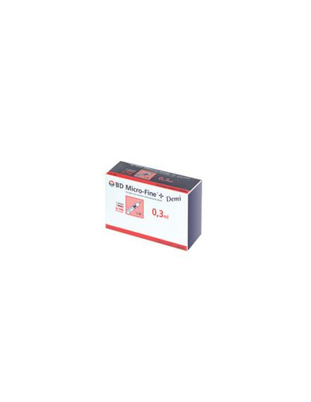 SIR INS BD DEMI 0,3ML G30 8MM