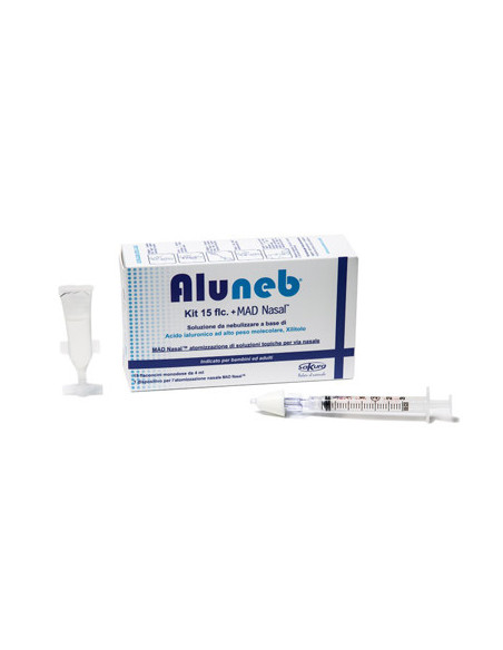 ALUNEB KIT SOLUZIONE DA NEBULIZZARE 15 FLACONI  - Clubfarma