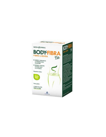 BODY SPRING BODY FIBRA LIQUIDA PIU' PERA 12 BUSTINE 60ML - Clubfarma