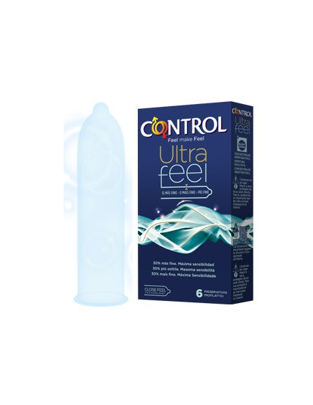 CONTROL ULTRA FEEL PROFILATTICO 6 PEZZI - Clubfarma